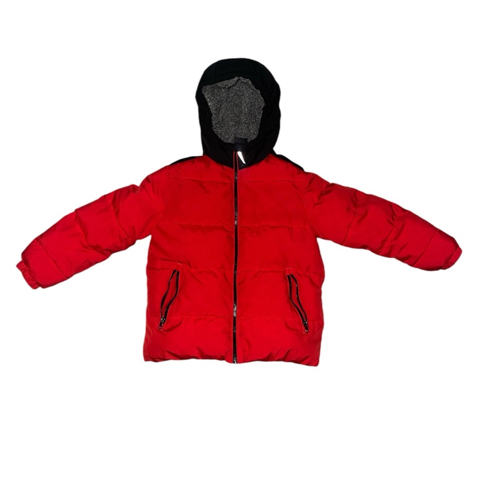 Boy’s Red Puffer Jacket